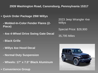 2023 Jeep Wrangler 4xe 4x4