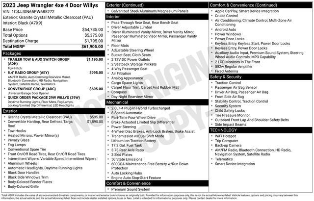2023 Jeep Wrangler 4xe 4x4