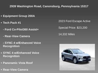 2023 Ford Escape Active