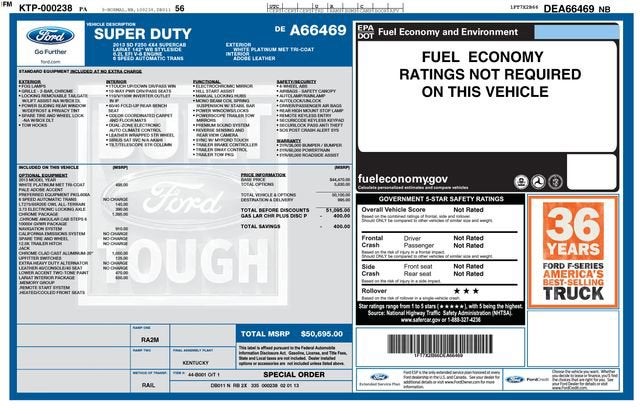 2013 Ford F-250 LARIAT