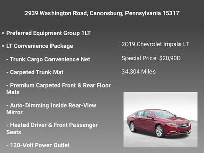 2019 Chevrolet Impala LT