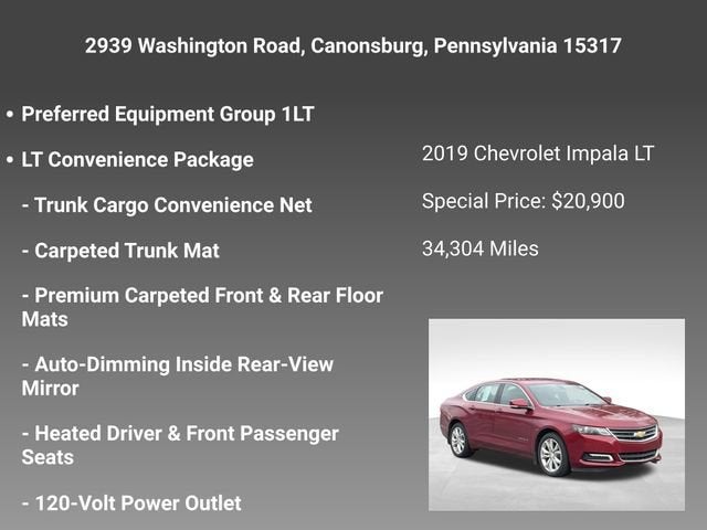 2019 Chevrolet Impala LT