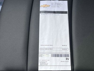 2026 Chevrolet Silverado 3500 HD Chassis Cab Work Truck