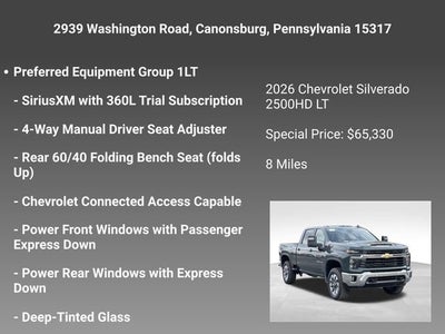 2026 Chevrolet Silverado 2500 HD LT