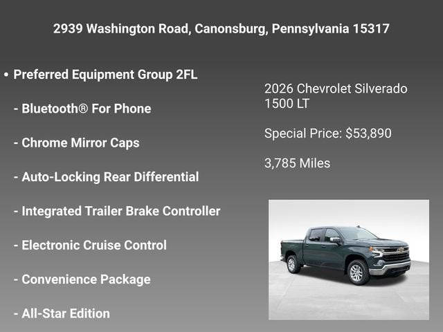 2026 Chevrolet Silverado 1500 LT (2FL)