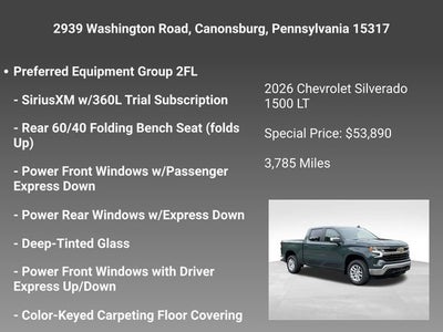 2026 Chevrolet Silverado 1500 LT (2FL)