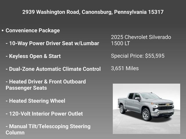 2025 Chevrolet Silverado 1500 LT (2FL)