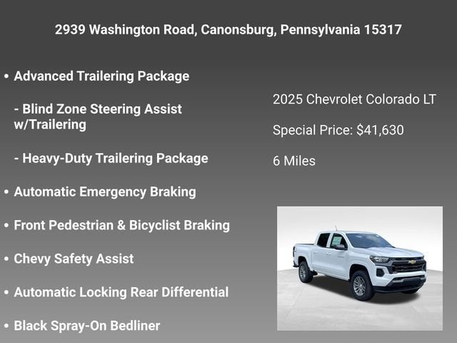 2025 Chevrolet Colorado WT/LT