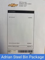 2025 Chevrolet Express Cargo 2500 WT