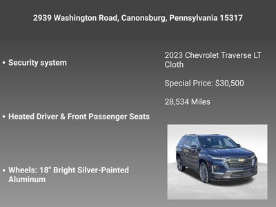 2023 Chevrolet Traverse LT Cloth