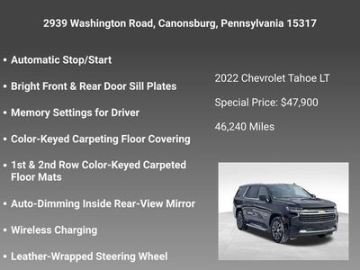 2022 Chevrolet Tahoe LT