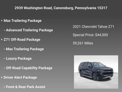 2021 Chevrolet Tahoe Z71