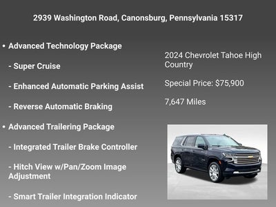 2024 Chevrolet Tahoe High Country