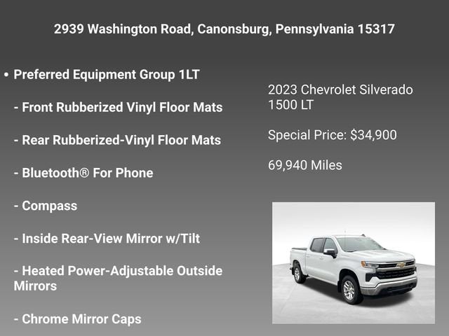 2023 Chevrolet Silverado 1500 LT