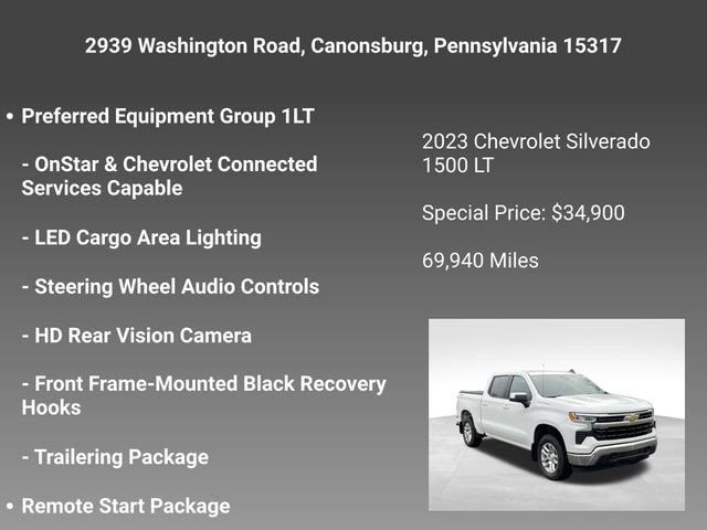 2023 Chevrolet Silverado 1500 LT