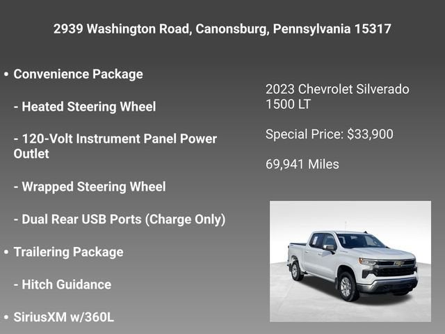 2023 Chevrolet Silverado 1500 LT