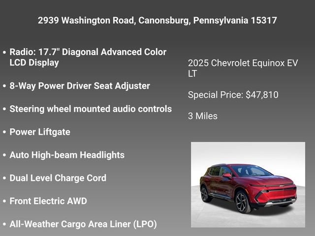 2025 Chevrolet Equinox EV LT