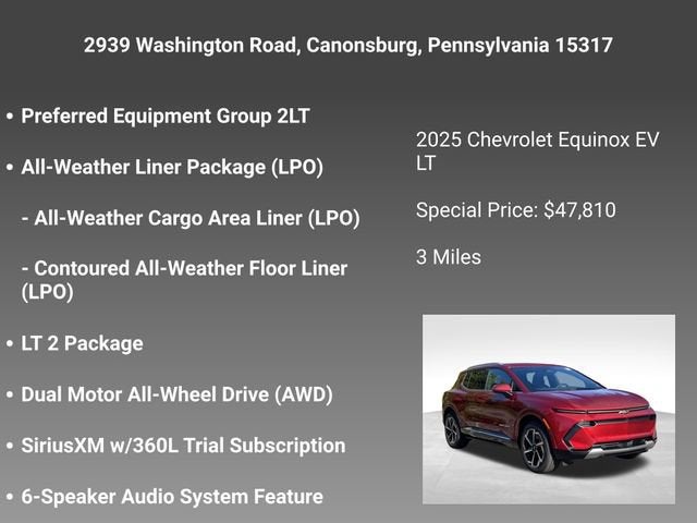 2025 Chevrolet Equinox EV LT