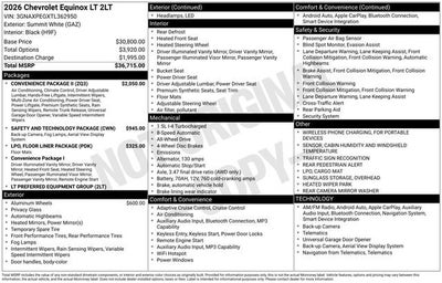 2026 Chevrolet Equinox LT