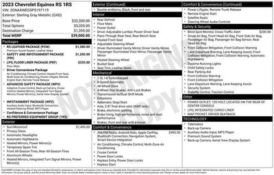 2023 Chevrolet Equinox RS