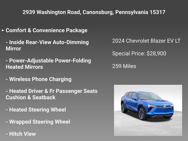 2024 Chevrolet Blazer EV LT