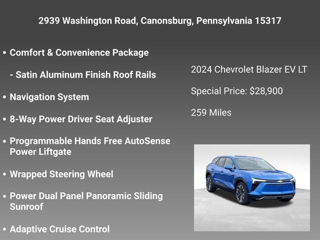 2024 Chevrolet Blazer EV LT