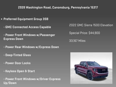 2022 GMC Sierra 1500 Elevation