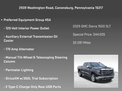 2025 GMC Sierra 1500 SLT