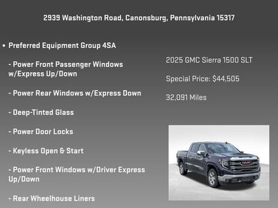 2025 GMC Sierra 1500 SLT