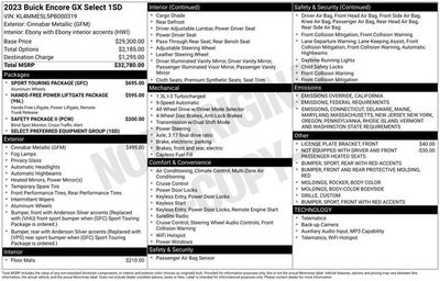 2023 Buick Encore GX Select