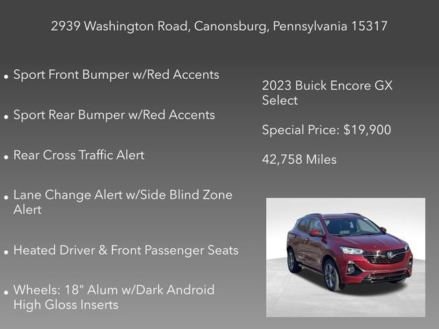 2023 Buick Encore GX Select