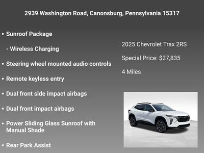 2025 Chevrolet Trax 2RS