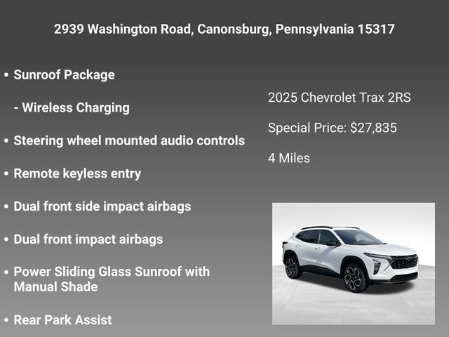 2025 Chevrolet Trax 2RS