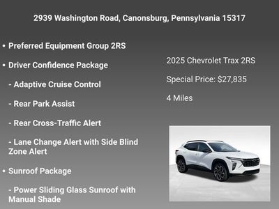 2025 Chevrolet Trax 2RS