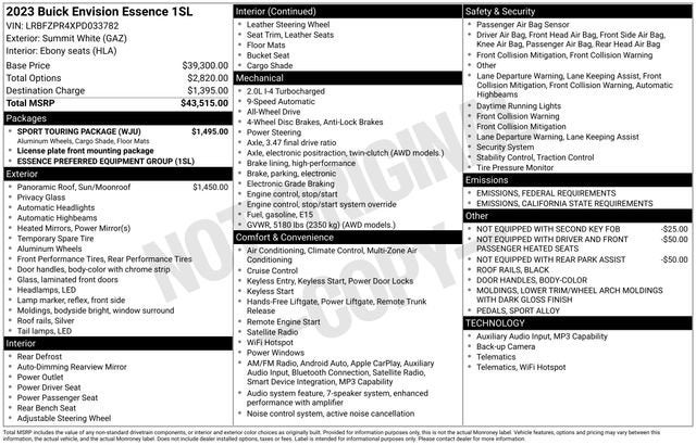 2023 Buick Envision Essence