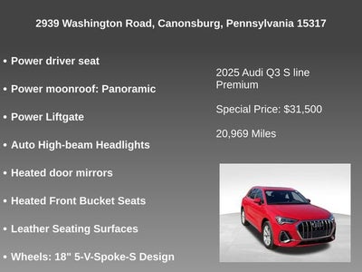 2025 Audi Q3 S line Premium